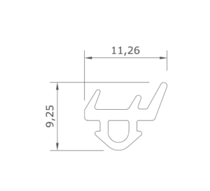 beglazingsrubber-2-5mm